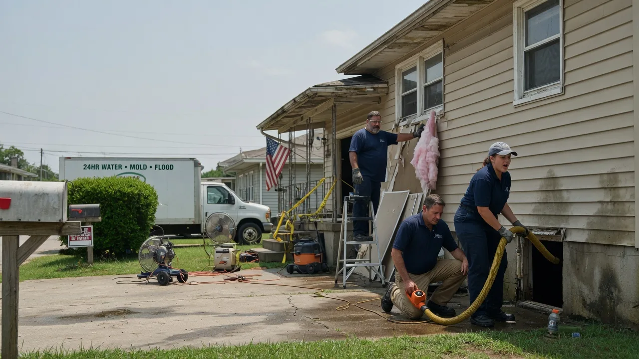 Water Damage Repair in Davisville, WV near me